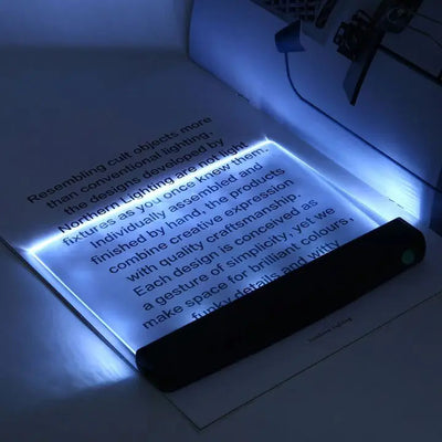 LumiPage | Portable Adjustable LED Reading Light for Bed and Travel 2