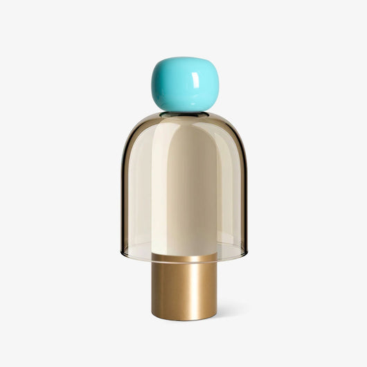 LuminaJoy | Elegant Rechargeable Glass Table Lamp with Infinite Dimming 1