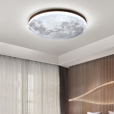 LunaGlow | Elegant Minimalist Round Flush Mount Ceiling Light 7