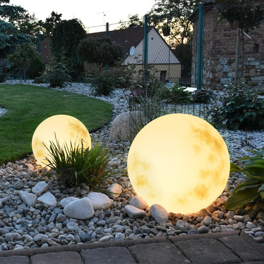 LunaGlow | Elegant Weatherproof Outdoor Moon Garden Light Fixture 0