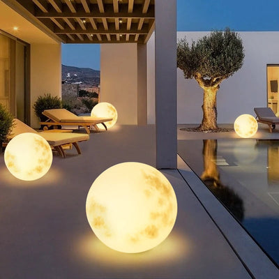 LunaGlow | Elegant Weatherproof Outdoor Moon Garden Light Fixture 1