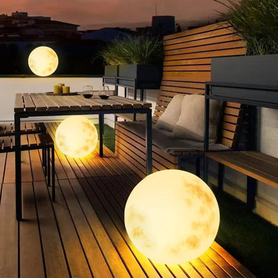 LunaGlow | Elegant Weatherproof Outdoor Moon Garden Light Fixture 3