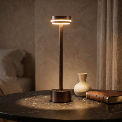 LuxeAlu | Elegant Cordless LED Table Lamp with Touch Control for Modern Spaces 1