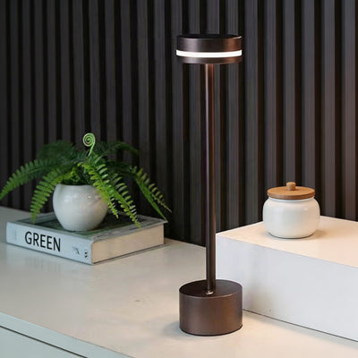 LuxeAlu | Elegant Cordless LED Table Lamp with Touch Control for Modern Spaces 6