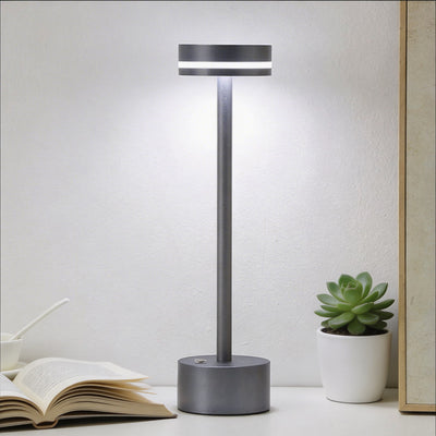 LuxeAlu | Elegant Cordless LED Table Lamp with Touch Control for Modern Spaces 7