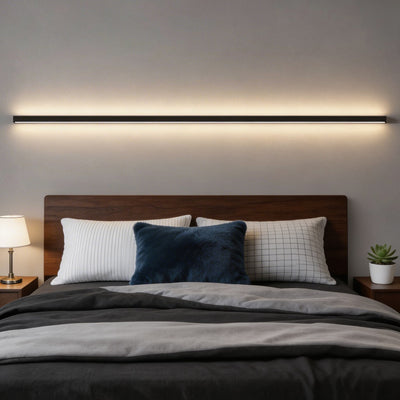 LuxeAlu | Modern Dimmable LED Wall Sconce Lighting with Acrylic Diffuser and Aluminum Finish 0