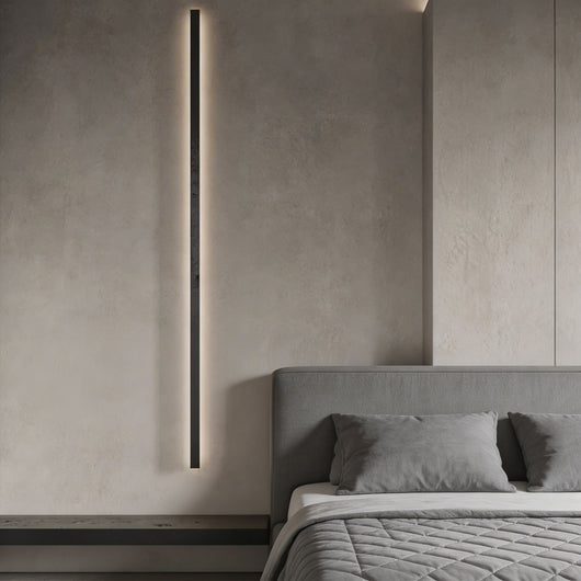 LuxeAlu | Modern Dimmable LED Wall Sconce Lighting with Acrylic Diffuser and Aluminum Finish 3
