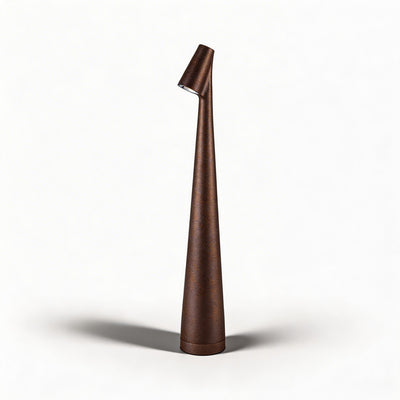 LuxeCone | Elegant Dimmable Cordless Table Lamp with Adjustable Metal Design 4