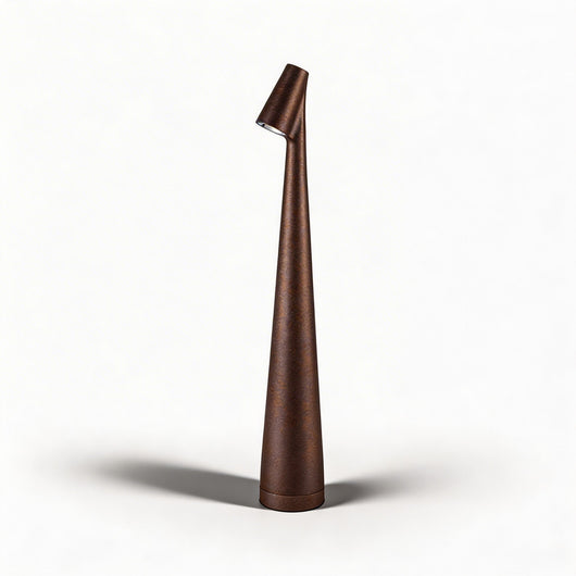 LuxeCone | Elegant Dimmable Cordless Table Lamp with Adjustable Metal Design 4