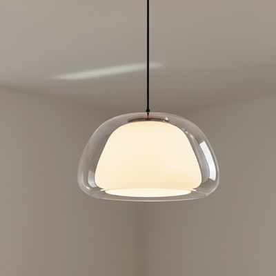 LuxeGlass | Elegant Glass Pendant Light for Kitchen Island and Dining Areas 2