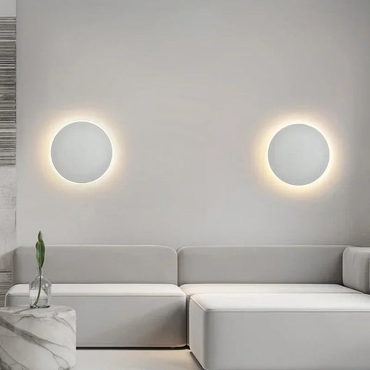 LuxeGlow | Modern Elegant Round LED Wall Sconce Light 1
