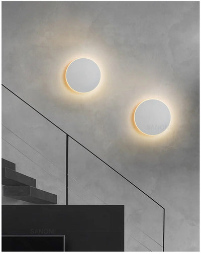 LuxeGlow | Modern Elegant Round LED Wall Sconce Light 5