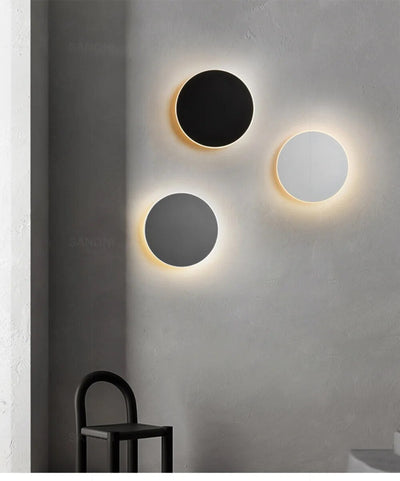 LuxeGlow | Modern Elegant Round LED Wall Sconce Light 7