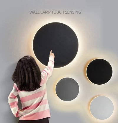LuxeGlow | Modern Elegant Round LED Wall Sconce Light 8