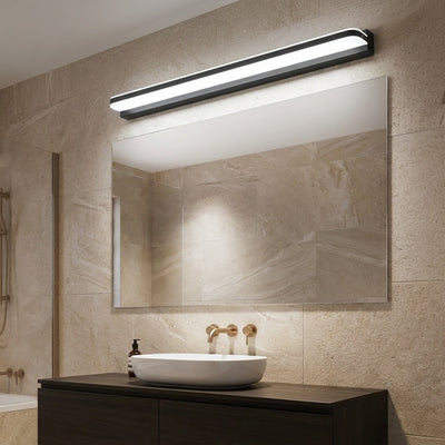 LuxeGlow | Modern Polished Iron LED Bathroom Vanity Light Fixture 5