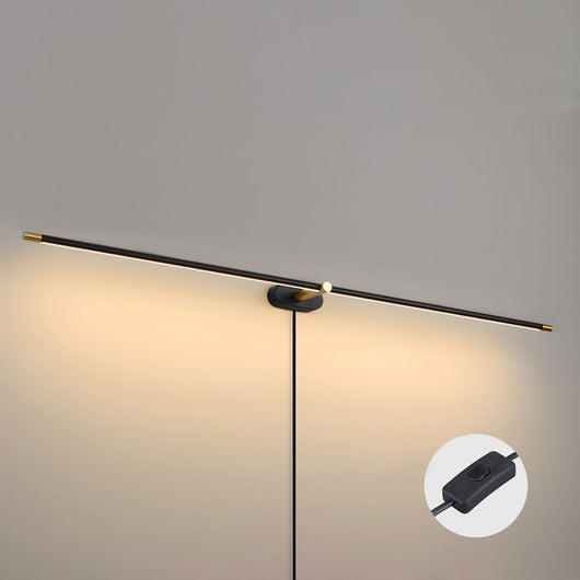 LuxeLine | Elegant Minimalist Plug-In Wall Sconce Lighting for Modern Spaces 11