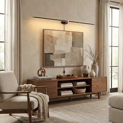 LuxeLine | Elegant Minimalist Plug-In Wall Sconce Lighting for Modern Spaces 2