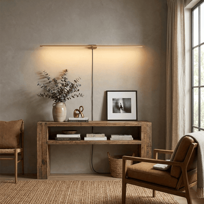 LuxeLine | Elegant Minimalist Plug-In Wall Sconce Lighting for Modern Spaces 3