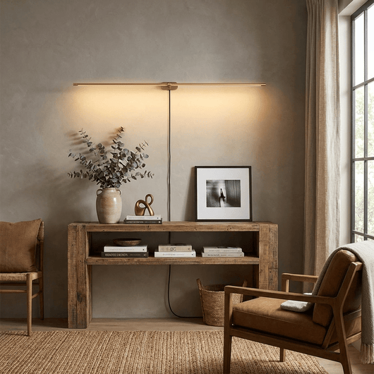 LuxeLine | Elegant Minimalist Plug-In Wall Sconce Lighting for Modern Spaces 3