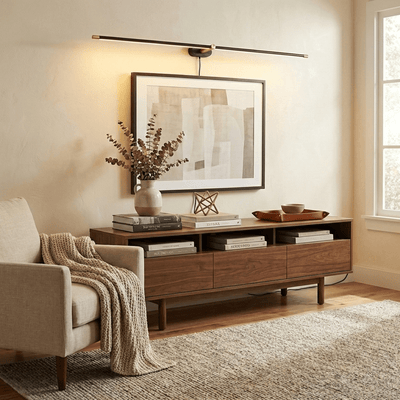 LuxeLine | Elegant Minimalist Plug-In Wall Sconce Lighting for Modern Spaces 4