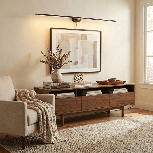 LuxeLine | Elegant Minimalist Plug-In Wall Sconce Lighting for Modern Spaces 4
