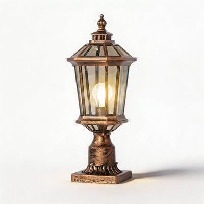 LuxeSolar | Elegant Solar Column Pillar Lights for Outdoor Landscape Lighting 6