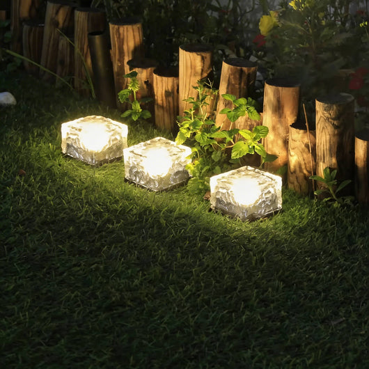 LuxeSolar | Elegant Solar Garden Lights with LED for Outdoor Pathway Illumination 4