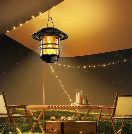 LuxeSolar | Elegant Waterproof Solar Lantern for Outdoor Ambiance 0
