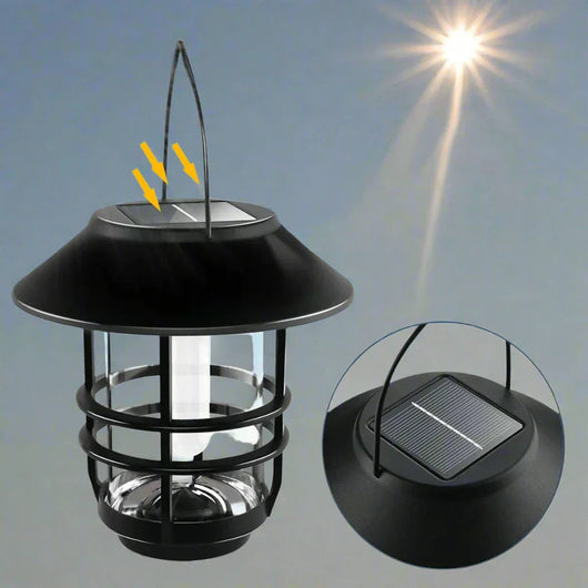 LuxeSolar | Elegant Waterproof Solar Lantern for Outdoor Ambiance 2