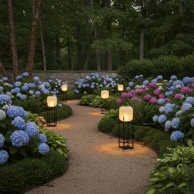 LuxeSolar | Elegant Waterproof Solar Outdoor Floor Lamp for Gardens 7