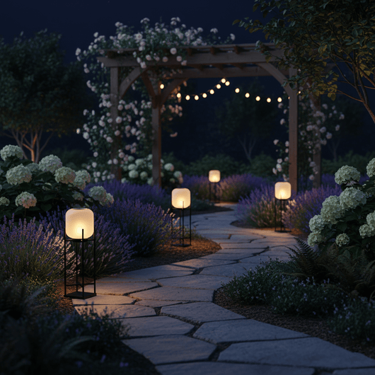 LuxeSolar | Elegant Waterproof Solar Outdoor Floor Lamp for Gardens 8