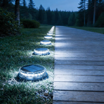 LuxeSolar | Modern Solar Garden Lights Set with Waterproof LED Design 0
