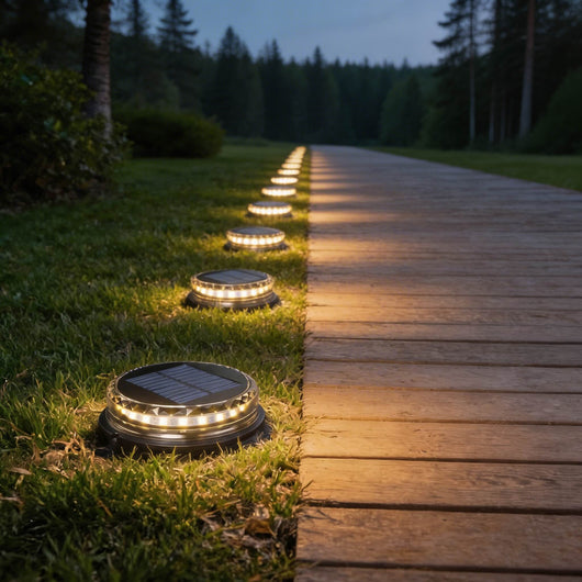 LuxeSolar | Modern Solar Garden Lights Set with Waterproof LED Design 1
