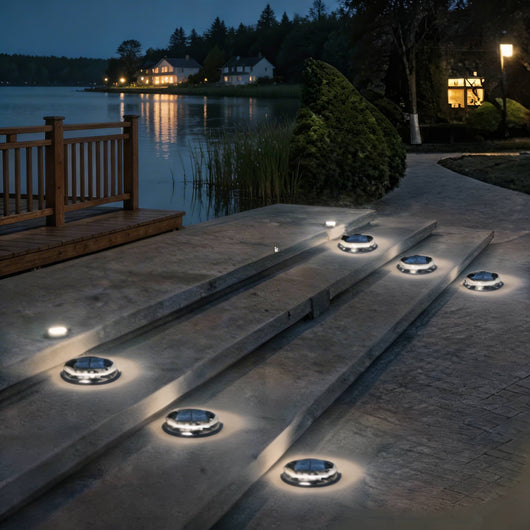LuxeSolar | Modern Solar Garden Lights Set with Waterproof LED Design 4