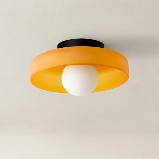 LuxeSphere | Elegant Modern Flush Mount Ceiling Light Fixture for Interiors 0
