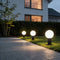 LuxeSphere | Modern Waterproof LED Bollard Light for Outdoor Landscape Lighting
