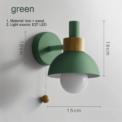 MacaronGlow | Chic Contemporary Wall Sconce Light for Modern Interiors 3