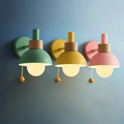 MacaronGlow | Chic Contemporary Wall Sconce Light for Modern Interiors 6