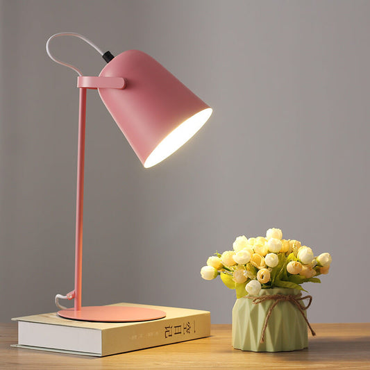 MacaronGlow | Stylish Modern Iron Table Lamp for Living Room and Bedroom 0