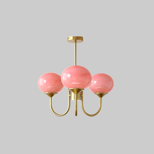 Marshmallow Glow | Elegant Modern Chandelier Light for Dining Rooms 0