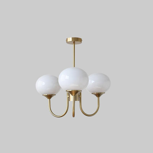 Marshmallow Glow | Elegant Modern Chandelier Light for Dining Rooms 11