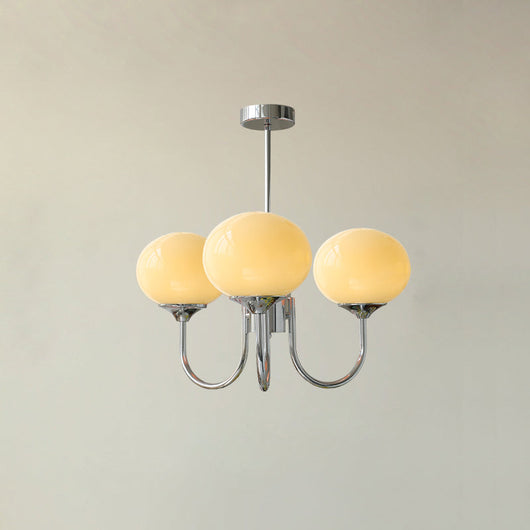 Marshmallow Glow | Elegant Modern Chandelier Light for Dining Rooms 15