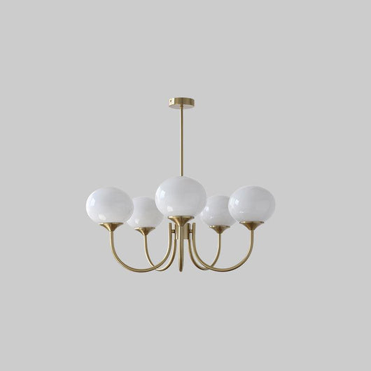 Marshmallow Glow | Elegant Modern Chandelier Light for Dining Rooms 16