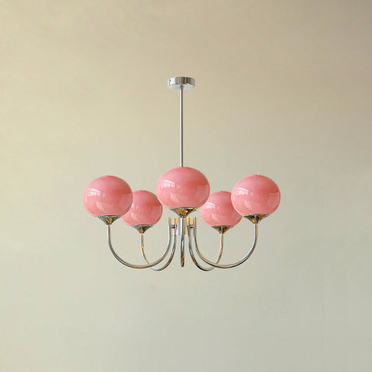 Marshmallow Glow | Elegant Modern Chandelier Light for Dining Rooms 19