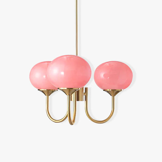 Marshmallow Glow | Elegant Modern Chandelier Light for Dining Rooms 1