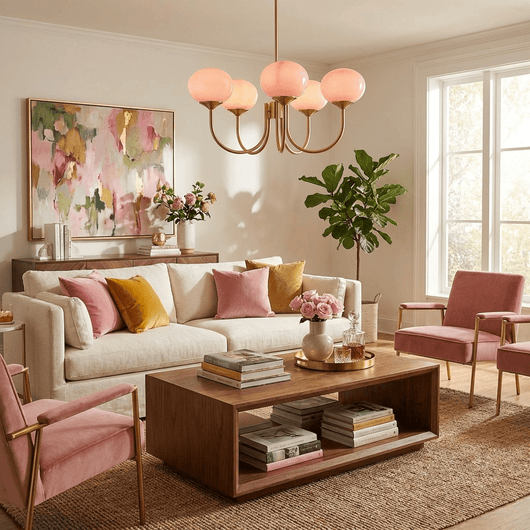Marshmallow Glow | Elegant Modern Chandelier Light for Dining Rooms 5