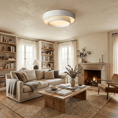 MelodyLight | Elegant Modern LED Flush Mount Ceiling Light Fixture 2