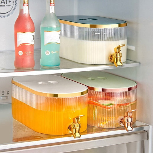 Melody | Stylish Glass Drink Dispenser with User-Friendly Faucet, 5.3 Liter 1