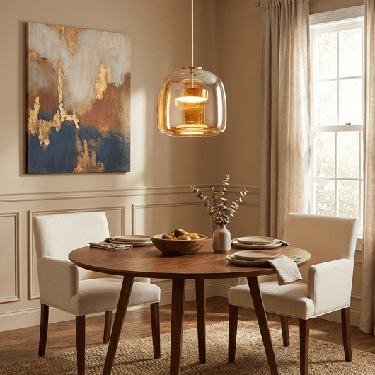 MetroSphere | Elegant Modern Glass Pendant Light for Kitchen and Dining 2
