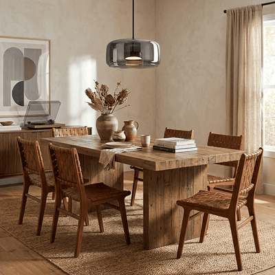 MetroSphere | Elegant Modern Glass Pendant Light for Kitchen and Dining 3